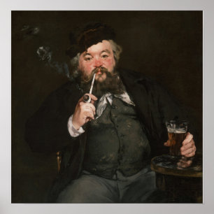 Póster Edouard Manet - Un buen vaso de cerveza / Le bon b