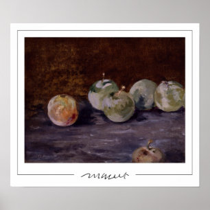 Póster Édouard Manet Zedign Art Poster #10