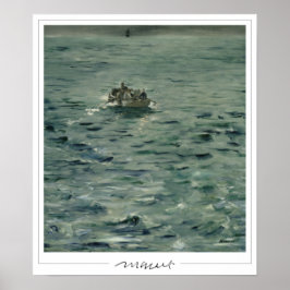 Póster Édouard Manet Zedign Art Poster #12