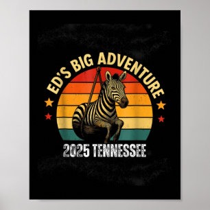 Póster Eds Adventure , Ed The Zebra Tennessee 2025