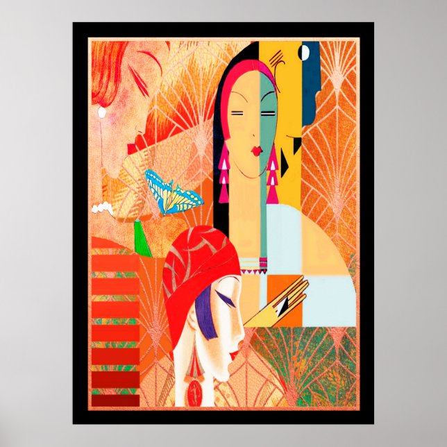 Póster Eduardo Garcia Art Deco Art (Frente)