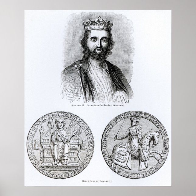 Póster Eduardo II sacado de la tumba (Frente)