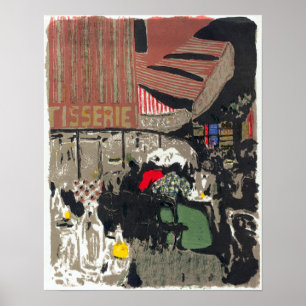 Póster Eduardo Vuillard la panadería