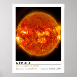 Póster Educación Espacial Nebulosa