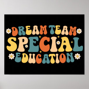 Póster Educación especial de Dream Team
