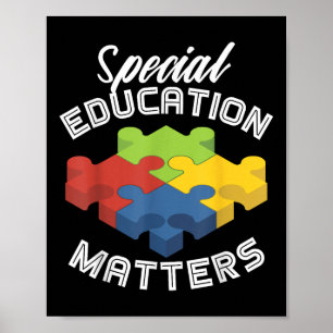 Póster Educación Especial S Conciencia Del Autismo S