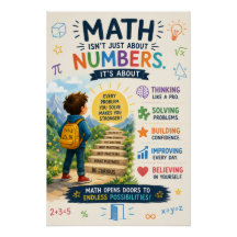 Póster Educativo Inspirador para Niños