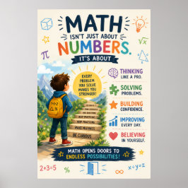 Póster Educativo Inspirador para Niños