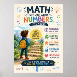 Póster Educativo Inspirador para Niños
