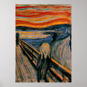 Póster Edvar Munch - El Grito