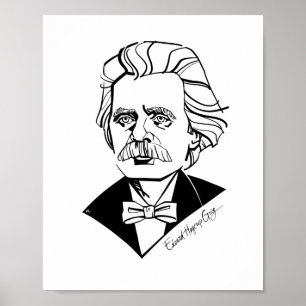 Póster Edvard Grieg