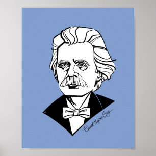 Póster Edvard Grieg