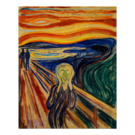 Póster Edvard Munch - El Grito 1910