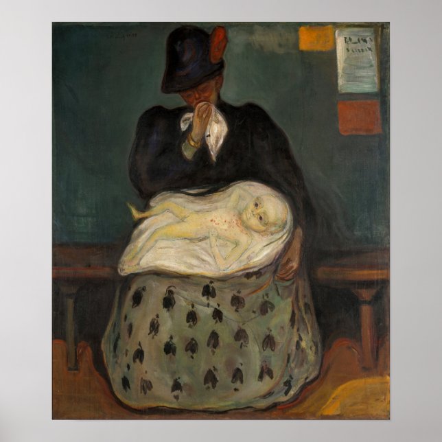 Póster Edvard Munch - Herencia (Frente)