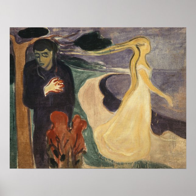 Póster Edvard Munch - Separación (Frente)