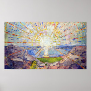 Póster Edvard Munch - The Sun 1911