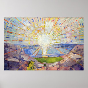Póster Edvard Munch - The Sun 1911