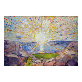 Póster Edvard Munch - The Sun 1911