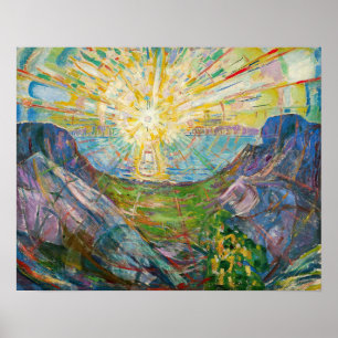 Póster Edvard Munch - The Sun 1916