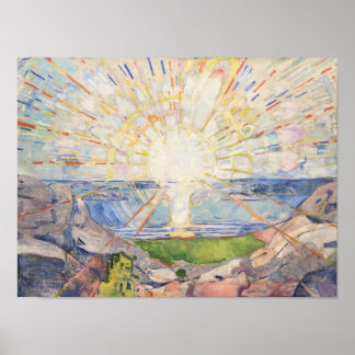 Póster Edvard Munch's Solenintro