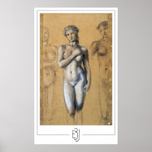 Póster Edward Burne-Jones Zedign Art Poster #15