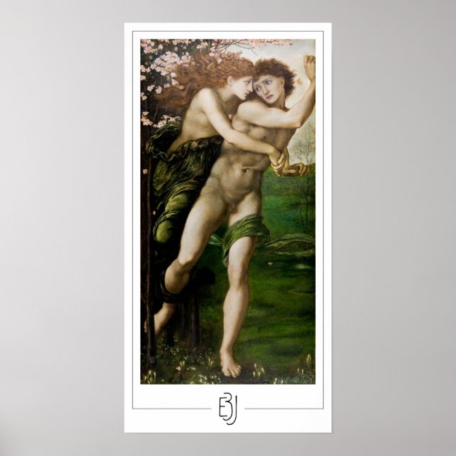 Póster Edward Burne-Jones Zedign Art Poster #20 (Frente)