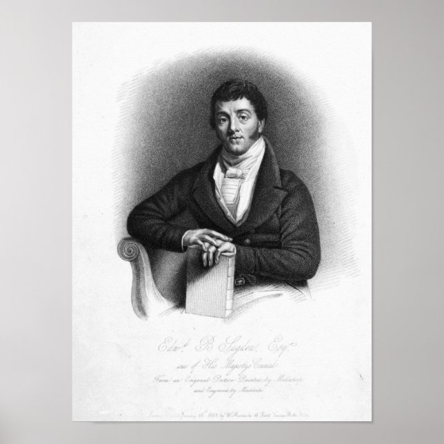 Póster Edward Buttenshaw Sugden, 1er Barón St. (Frente)