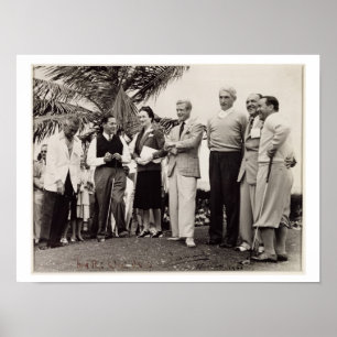 Póster Edward, duque de Windsor (1894-1972) y de Wallis,