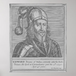 Póster Edward, el Príncipe Negro