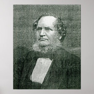 Póster Edward Henry Smith Stanley, señor Stanley
