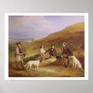 Póster Edward Horner Reynard y su Brother, George, Gro