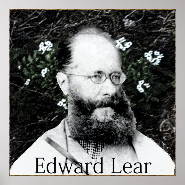 Póster Edward Lear (Frente)