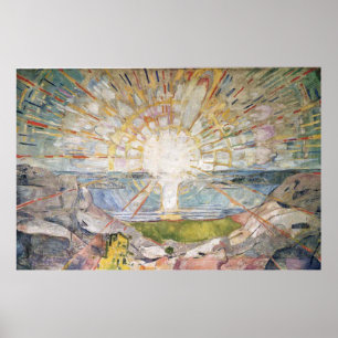Póster Edward Munch Art Painting