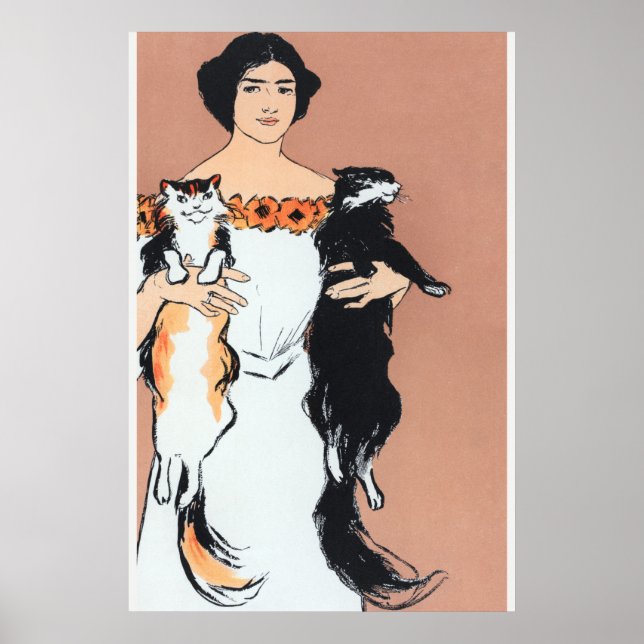 Póster Edward Penfield Ilustracion de una Poster (Frente)