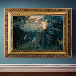 Póster Edward Robert Hughes Fantazie za soumraku Poster