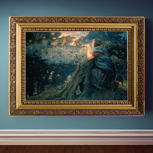 Póster Edward Robert Hughes Fantazie za soumraku Poster