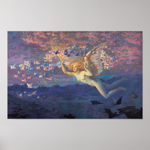 Póster Edward Robert Hughes Wings de la mañana CC1055