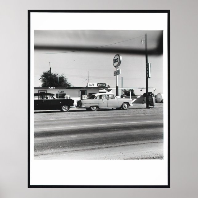 Póster Edward Ruscha - Enco - Conway, Texas (de Five Vi (Frente)