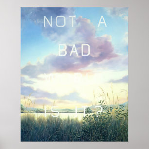 Póster Edward Ruscha - No Es Un Mal Mundo, ¿Verdad? - 198