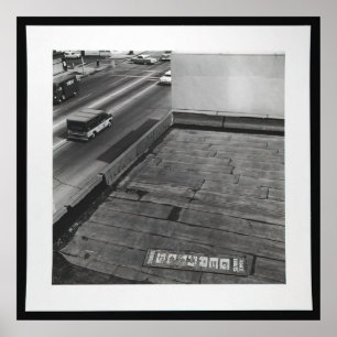 Póster Edward Ruscha - Rooftop (Rooftops Series #2) - Pop