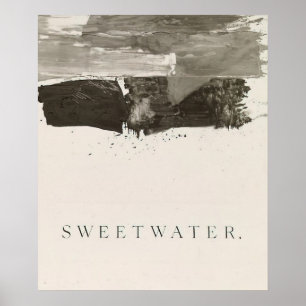 Póster Edward Ruscha - Sweetwater - 1959