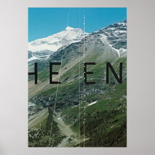 Póster Edward Ruscha - The End #87 - 2010