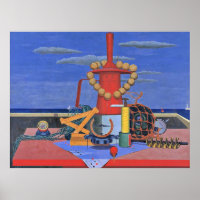 Edward Wadsworth pintando, Regalia,