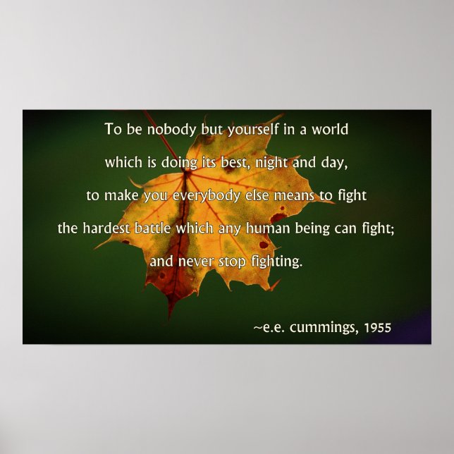 Póster EE Poster Cummings (Frente)