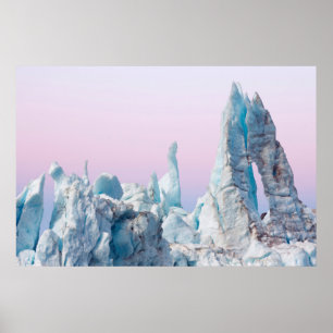 Póster EE. UU., Alaska, Parque Nacional Glacier Bay. Marg