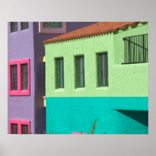 Póster EE. UU., Arizona, Tucson: Centro: La Placita