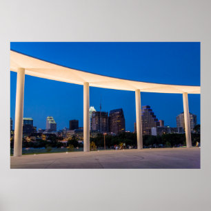 Póster EE.UU., Austin, Texas, EE.UU., Texas, Austin