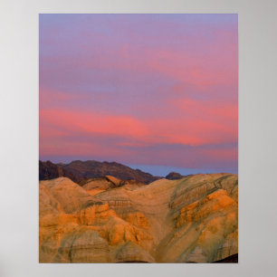 Póster EE. UU., California, Parque Nacional Death Valley.