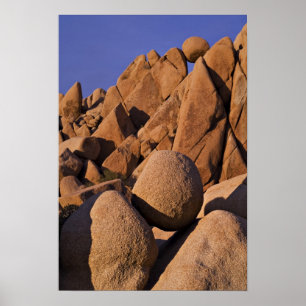 Póster EE. UU., California, Parque Nacional Joshua Tree.