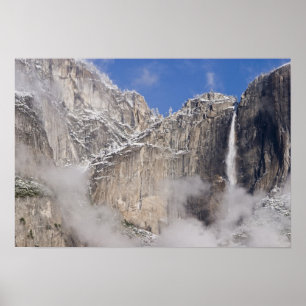 Póster EE. UU., California, Parque Nacional Yosemite.